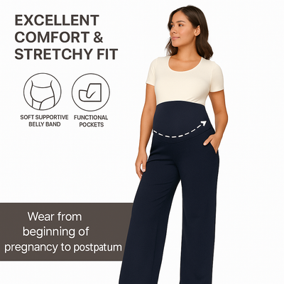 Sculptista Wide Leg Maternity Pants