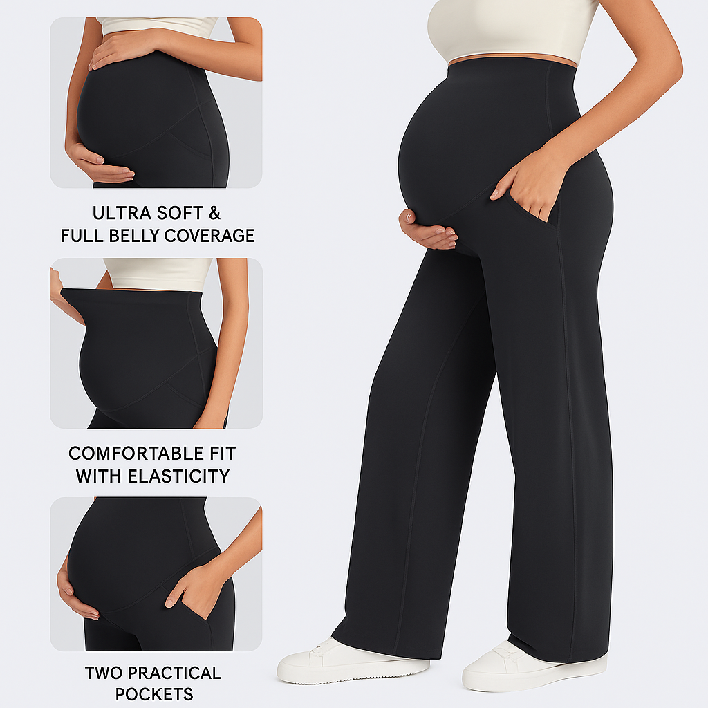 Sculptista Wide Leg Maternity Pants