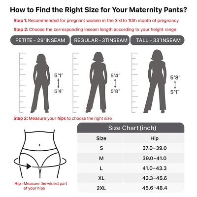Sculptista Wide Leg Maternity Pants